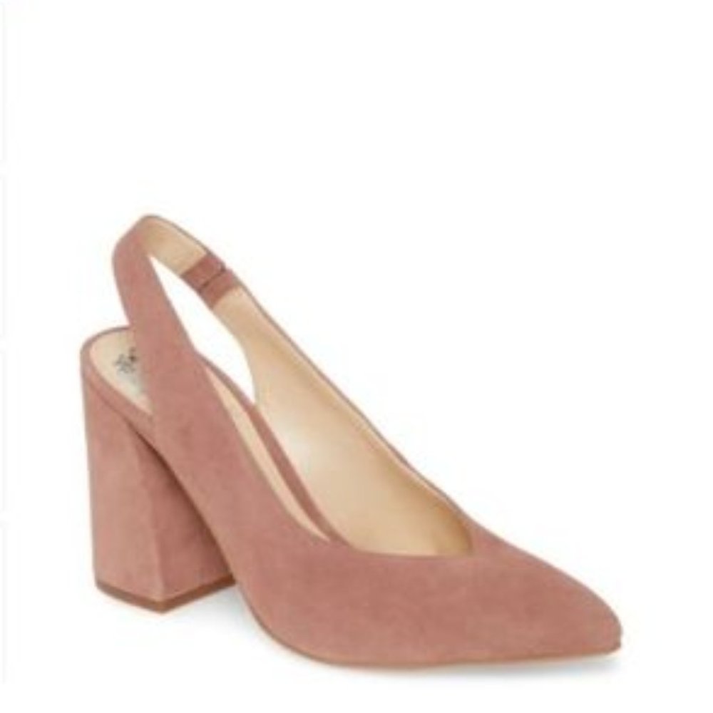 Vince Camuto Dry Rose Almista Slingback Pumps
